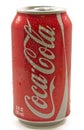 Wet Can of Coca Cola Royalty Free Stock Photo