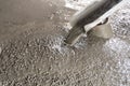 Wet Cement. ready mixed concrete for floor pouring Royalty Free Stock Photo