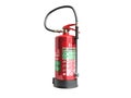 Wet chemical Fire extinguisher 3d render on white background no