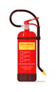 Wet chemical fire extinguisher equipment