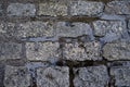 wet cobble floor Royalty Free Stock Photo