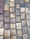 Wet cobblestones Royalty Free Stock Photo