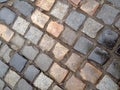 Wet cobblestones Royalty Free Stock Photo