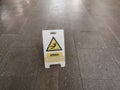 Wet floor sign Royalty Free Stock Photo