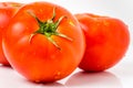 Wet Fresh Tomatoes Royalty Free Stock Photo