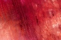 abstract background of red wet glass. Royalty Free Stock Photo