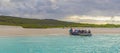 Wet Landing in the Galapagos Islands, Ecuador Royalty Free Stock Photo