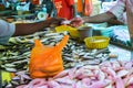 Wet market fresh fish Royalty Free Stock Photo