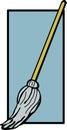 wet mop vector illustration