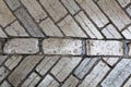 Wet paver blocks Royalty Free Stock Photo