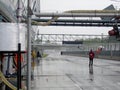 Wet pitlane