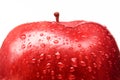 Wet red delicious apple Royalty Free Stock Photo