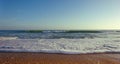 Wet Sand Beach Close Up