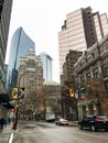 Various Downtown Buildings in Vancouver, British Columbia