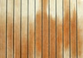 Wet wooden deck of luxury yacht background Royalty Free Stock Photo