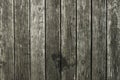 Wethered wood knotty pine decking Royalty Free Stock Photo