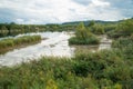 Wetland in Luxembourg, Haff Reimich nature reserve Royalty Free Stock Photo