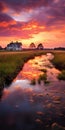 Soothing Sunset House With Creek In Rochester Beach, Cape Cod