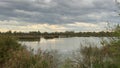 Wetlands in Argenta, in the Po river Comacchio valley, Italy