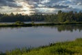 Wetlands in the grand ried area in france