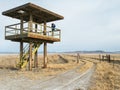 Wetlands observation tower Royalty Free Stock Photo