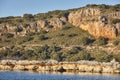 Wetlands in Spain. Lagunas del Ruidera marshes. Albacete Ciudad Real