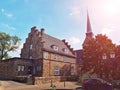 Wetter, Germany - September 12, 2022: Burg Vetter, North Rhine - Westphalia, ÃÂastle ruins in the Ruhr Valley Royalty Free Stock Photo