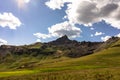 Wetterhorn Peak. San Juan Range, Colorado Rocky Mountains. Royalty Free Stock Photo
