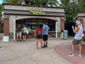 A Wetzel's Pretzel's at an outdoor mall in Orlando, Florida Royalty Free Stock Photo