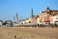 Weymouth beach and Esplanade. Royalty Free Stock Photo