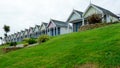 Weymouth beach huts. Royalty Free Stock Photo