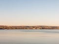 weymouth dorset sea coast sky blue beach sunset nature landscape Royalty Free Stock Photo