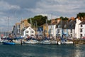 Weymouth harbour in Dorset.
