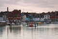 Weymouth harbour in Dorset.