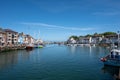 Weymouth harbour on a summer\'s day