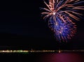 Weymouth seafront celebrations Royalty Free Stock Photo