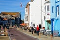 Quayside cafes, Weymouth.