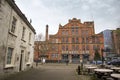 View of the Brewers Quay building in Hope Square in the old harbour area formerly