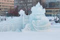 Whale sculpture in Perm Ice Town 20