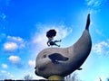 Whale statue in the efteling