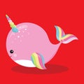 whale unicorn pink 04