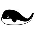 Whale vector eps Vector, Eps, Logo, Icon, Silhouette Illustration by crafteroks for different uses. Visit my website at https://cr