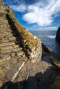 Whaligoe steps, Highlands of Scotland Royalty Free Stock Photo