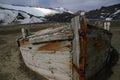 Whaling Boat, Deception Island, Antarctica Royalty Free Stock Photo