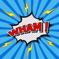 Wham! Royalty Free Stock Photo