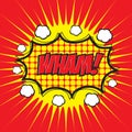 WHAM! comic word