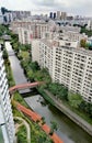 Whampoa housing estate in central Singapore Royalty Free Stock Photo