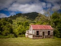 Abandoned historical cabin