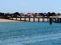 Wharf Or Dock On Ilha Da Culatra Portugal