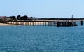 Wharf Or Dock On Ilha Da Culatra Portugal